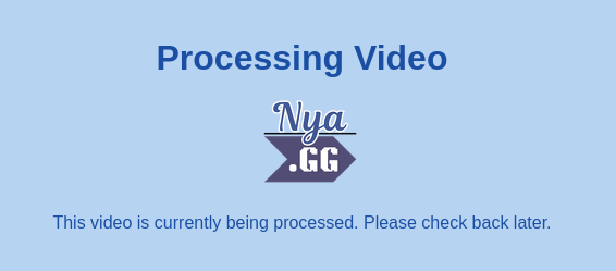 This upload is still being processed.